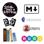 Open tools & workflows for digital writing, notetaking, publishing, reference & library management